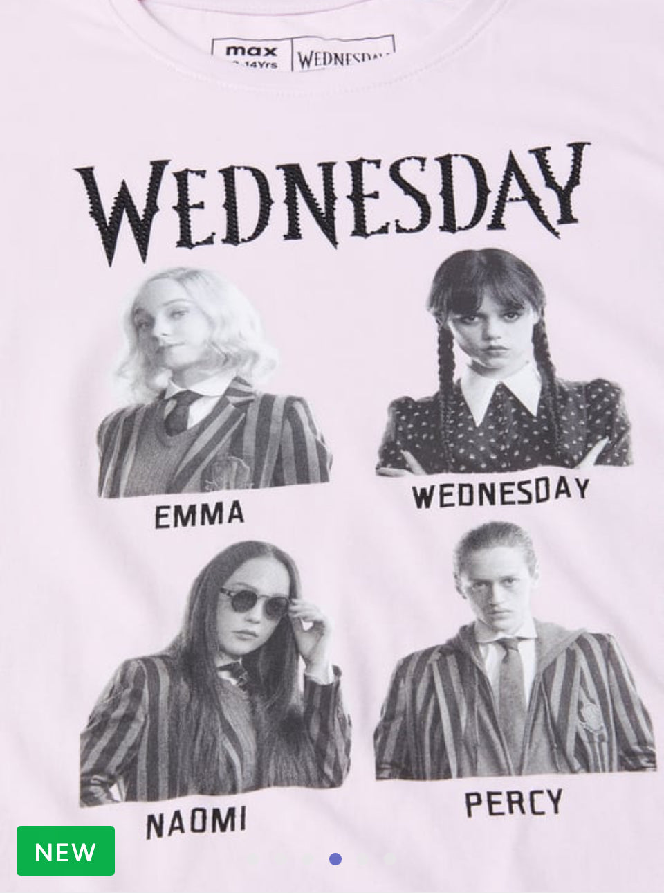 Wednesday adams plus size T-shirt 100% cotton