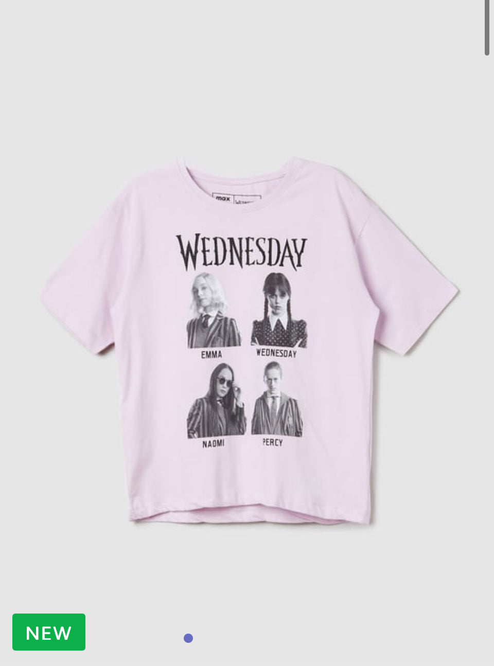 Wednesday adams plus size T-shirt 100% cotton