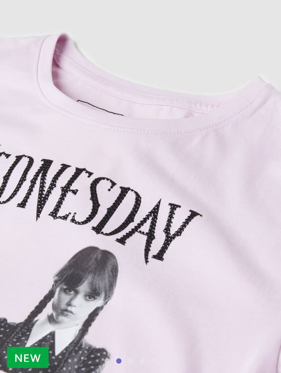 Wednesday adams plus size T-shirt 100% cotton