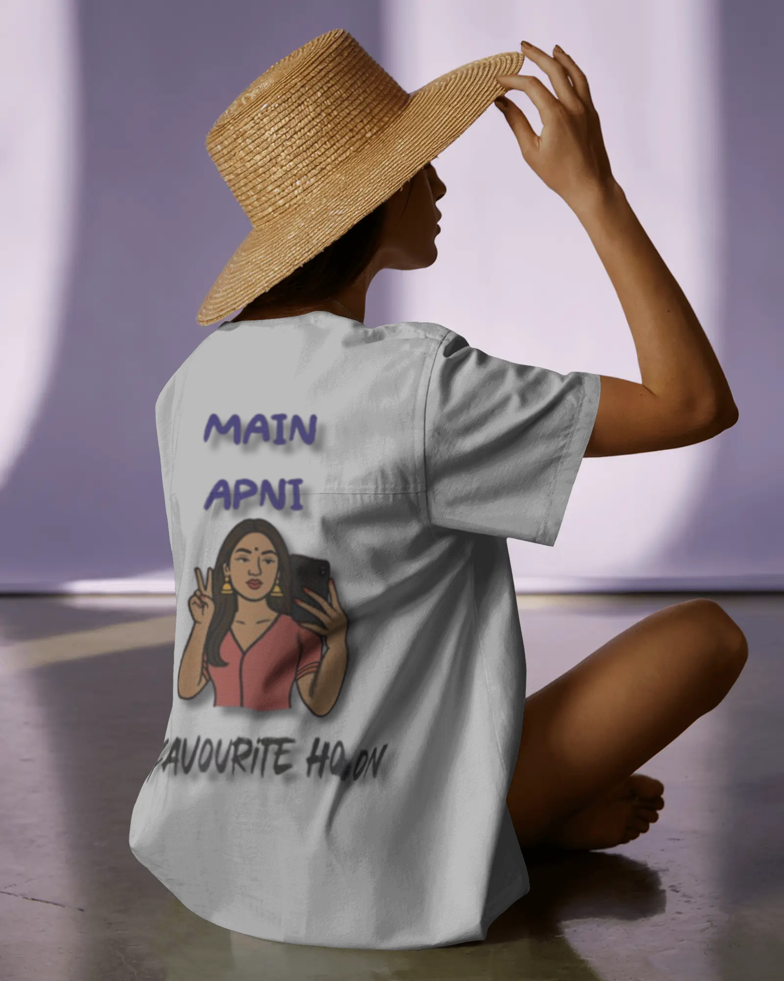 100% premium cotton graphics oversize tee