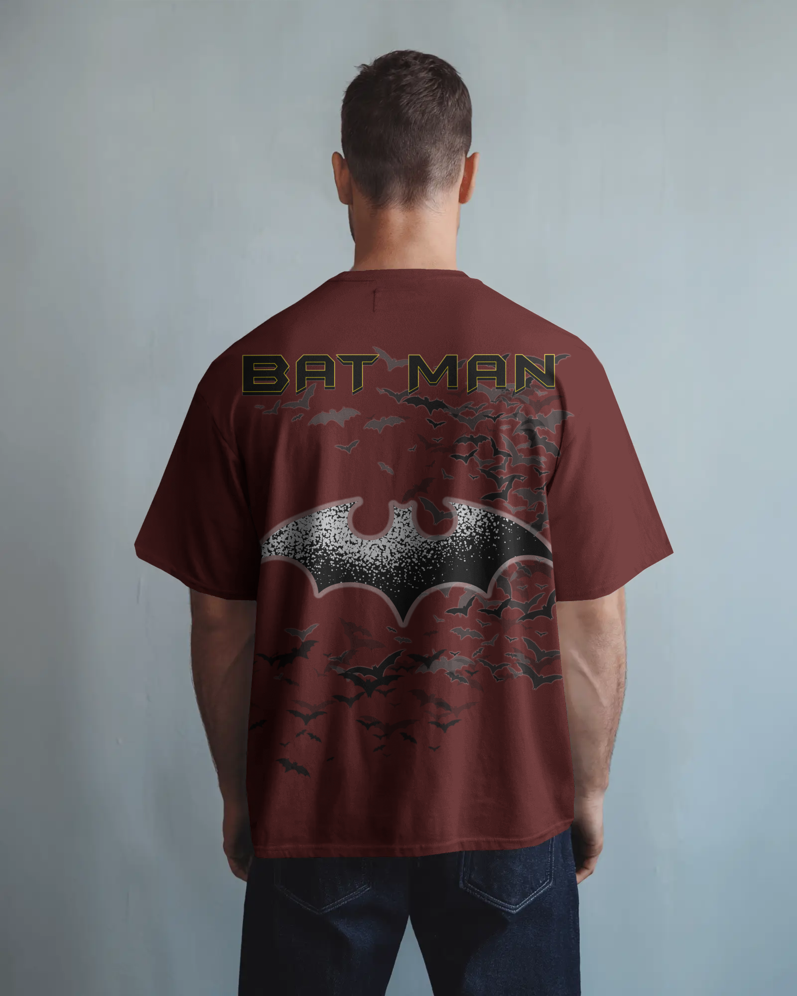 100% premium graphics oversize tee