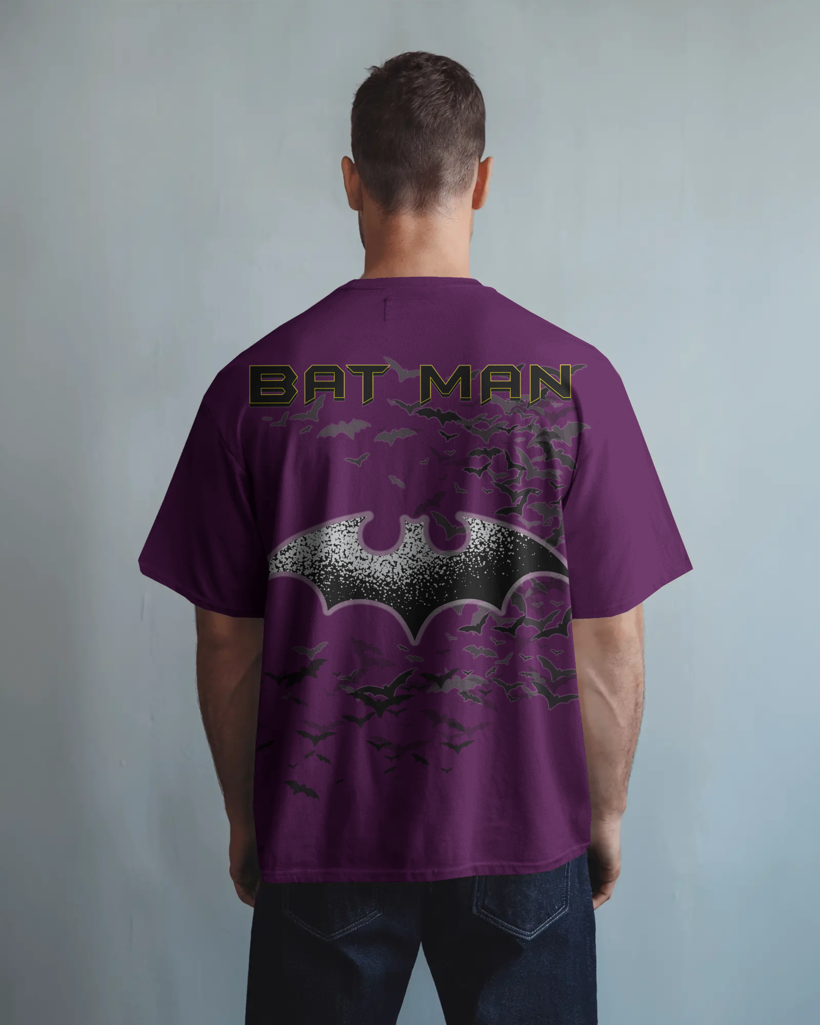 100% premium graphics oversize tee