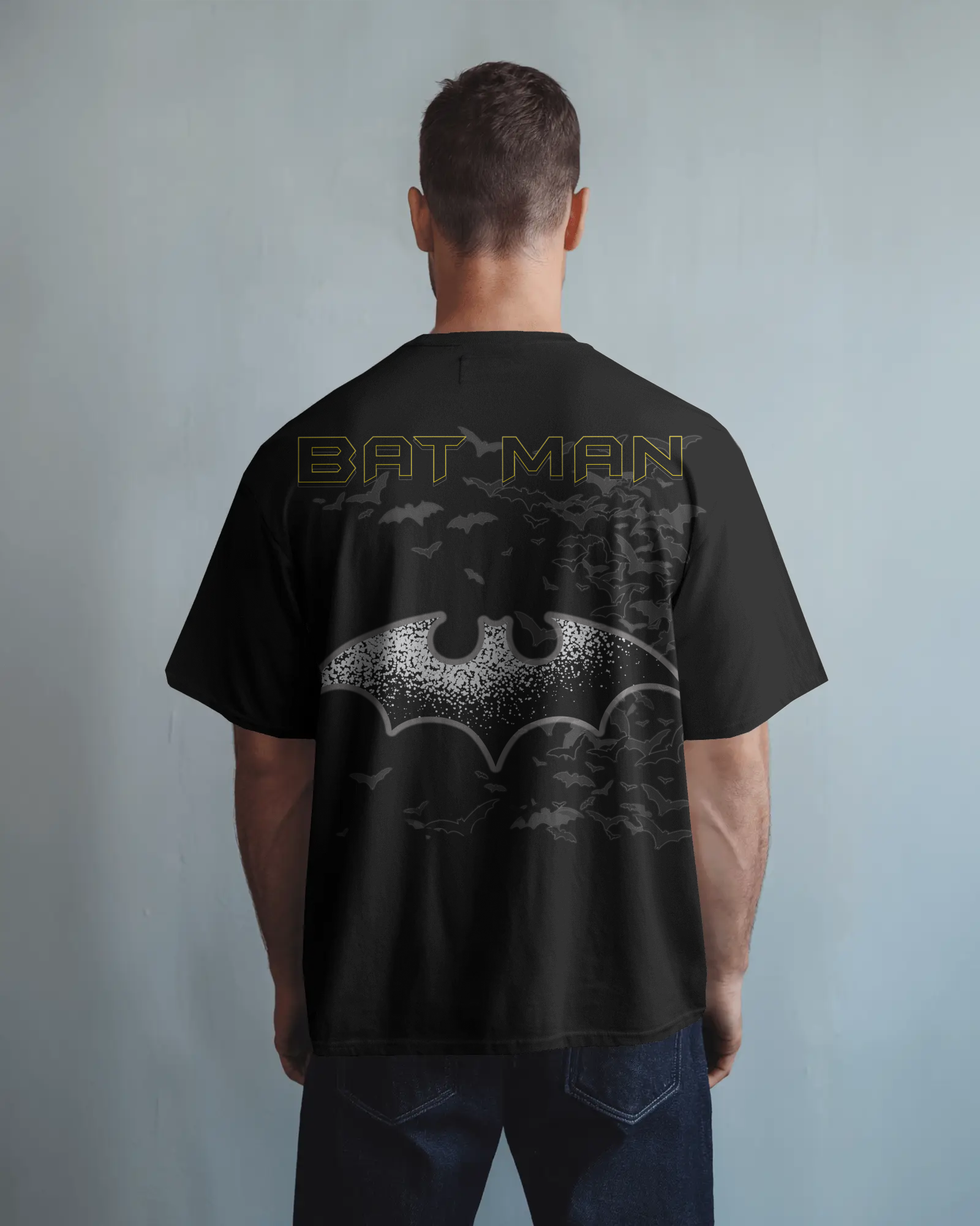 100% premium graphics oversize tee