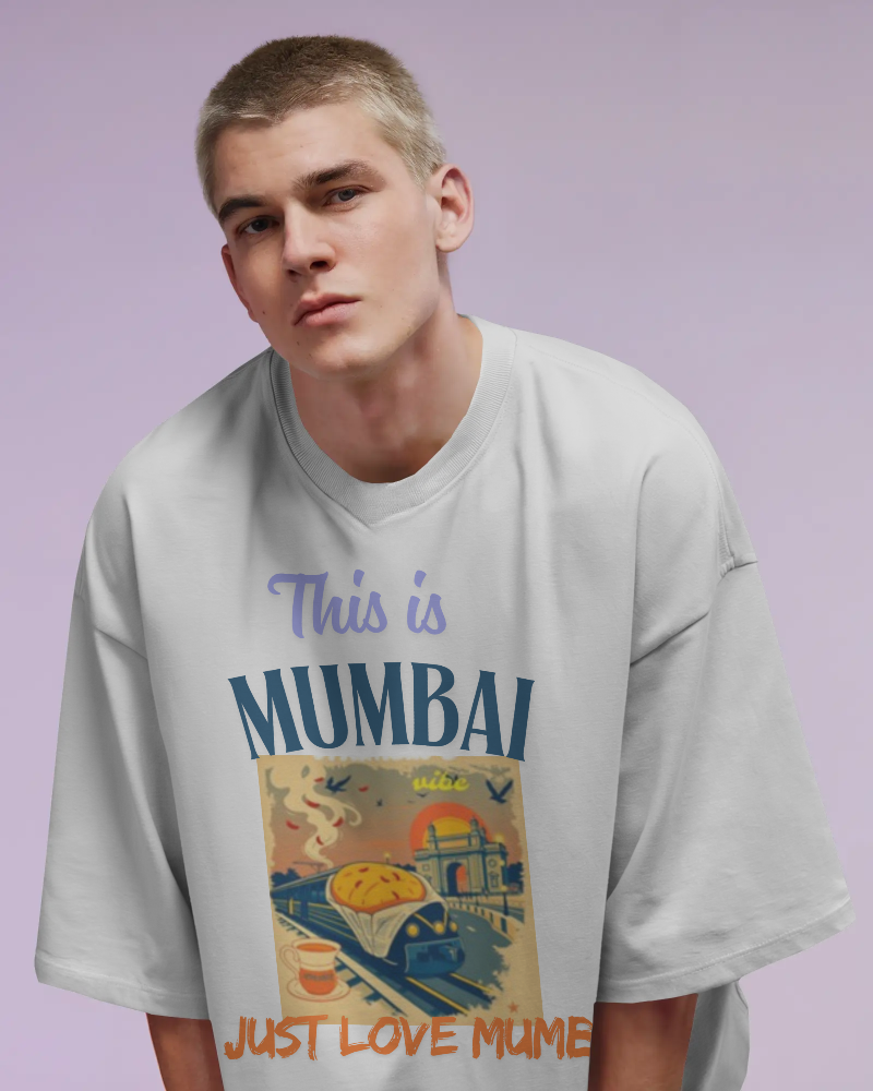 100% premium cotton graphics oversize tee