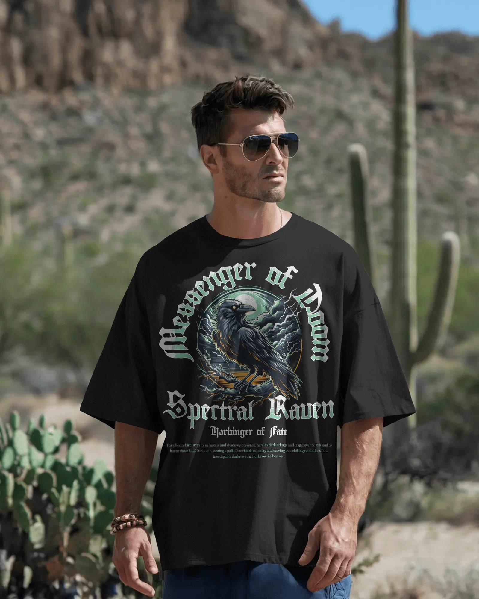 100% premium cotton graphics oversize tee