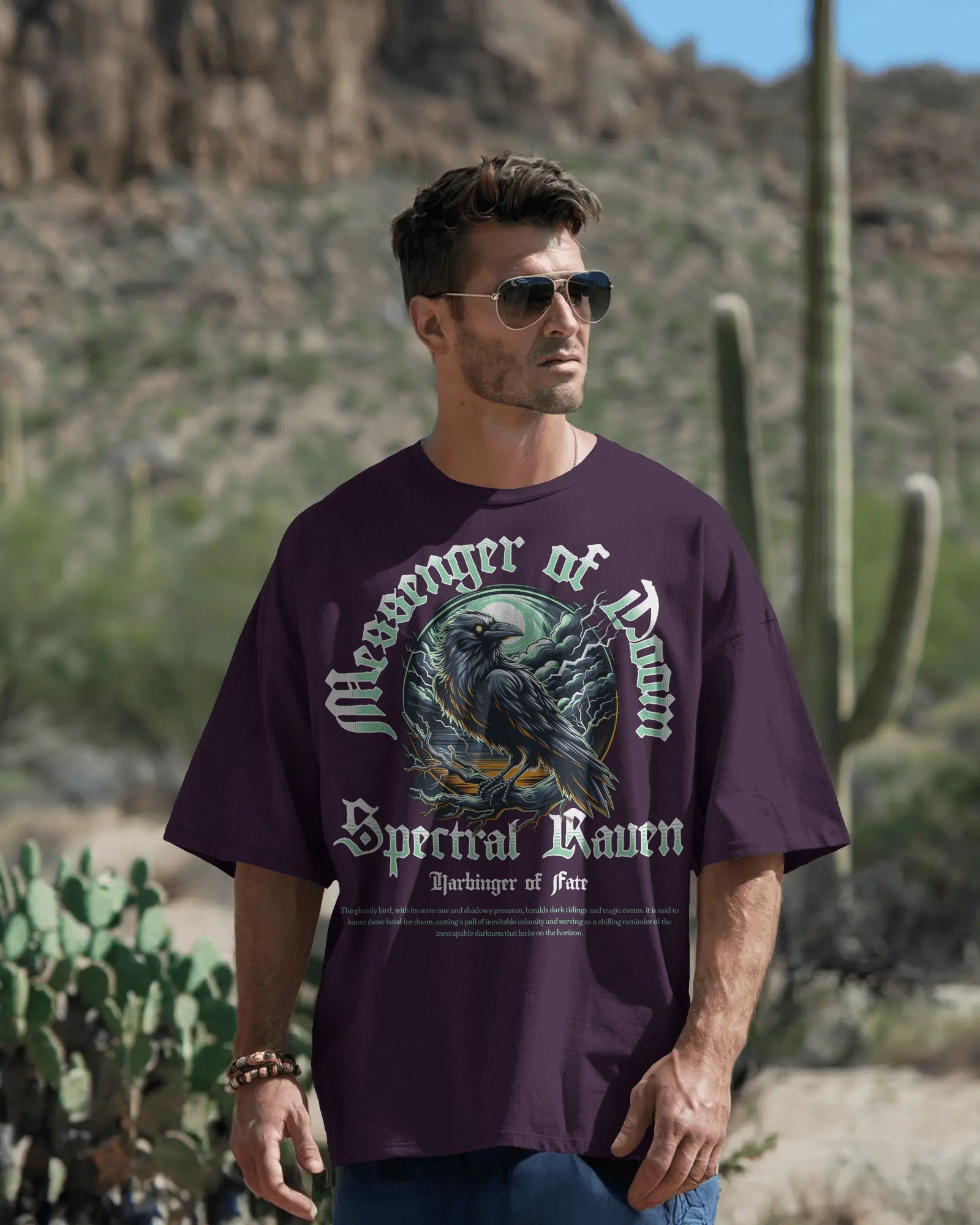 100% premium cotton graphics oversize tee