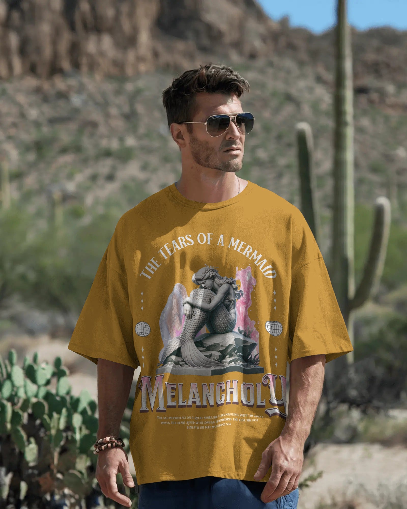 100% premium cotton graphic oversize tee