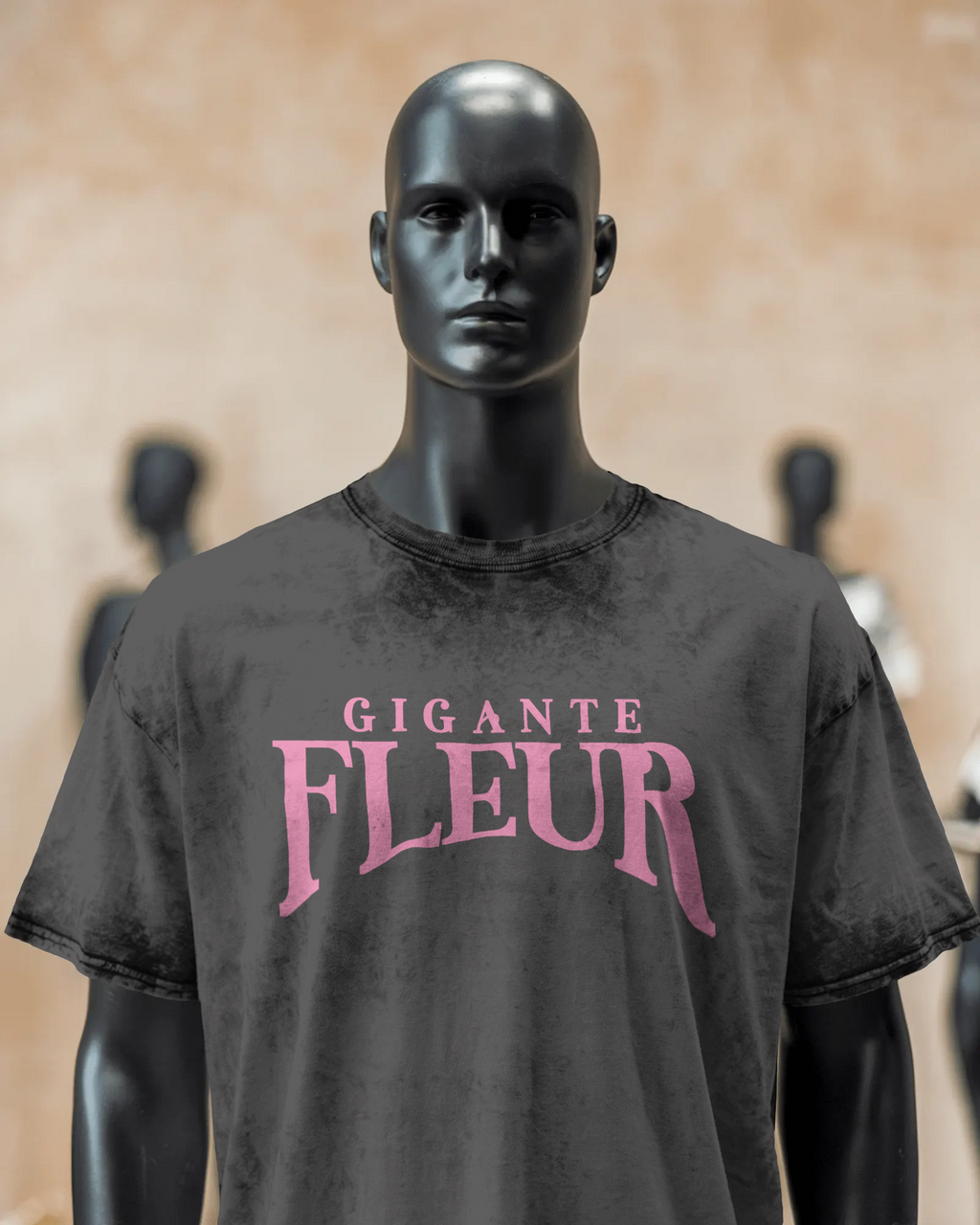 Unisex Acid Washed Oversized Tee