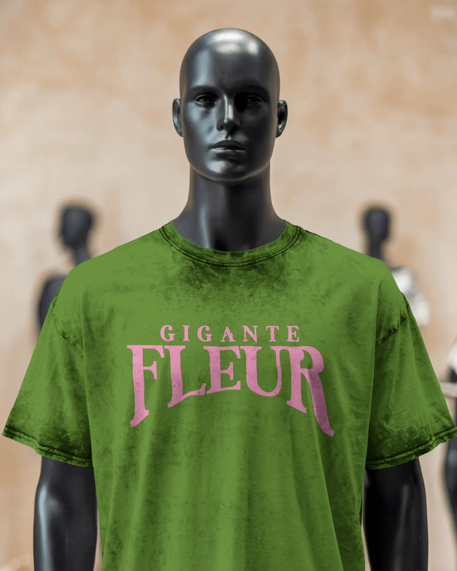 Unisex Acid Washed Oversized Tee