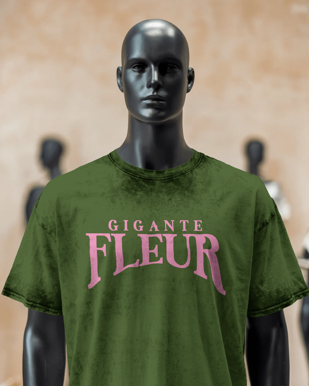 Unisex Acid Washed Oversized Tee