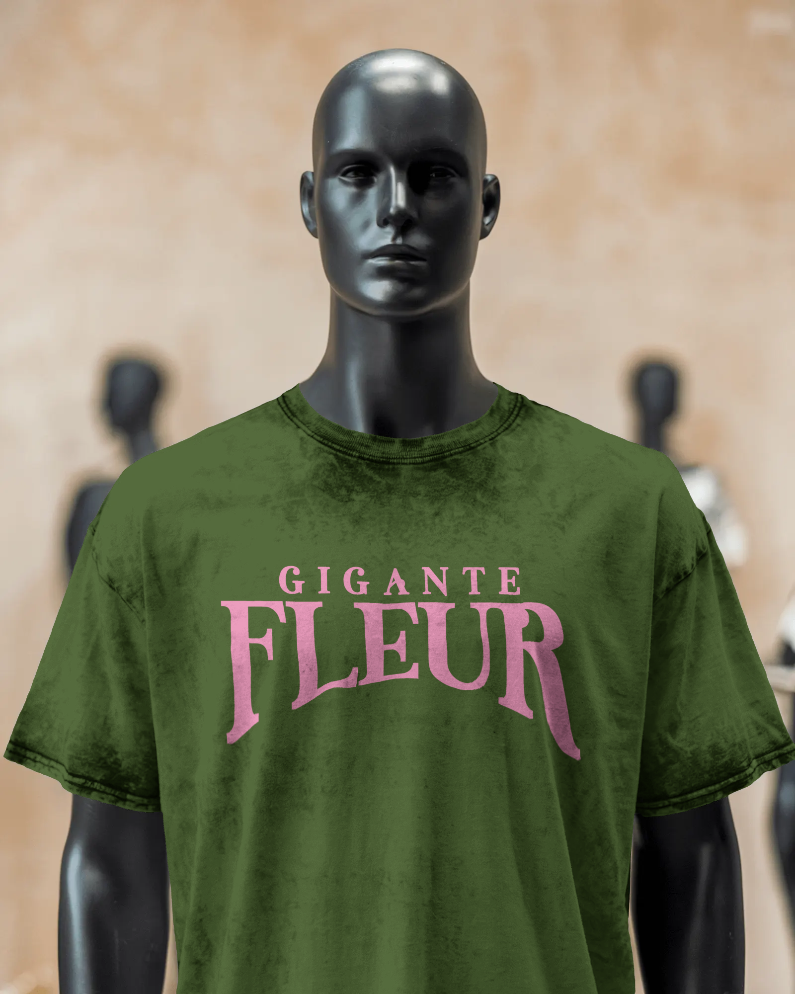 Unisex Acid Washed Oversized Tee