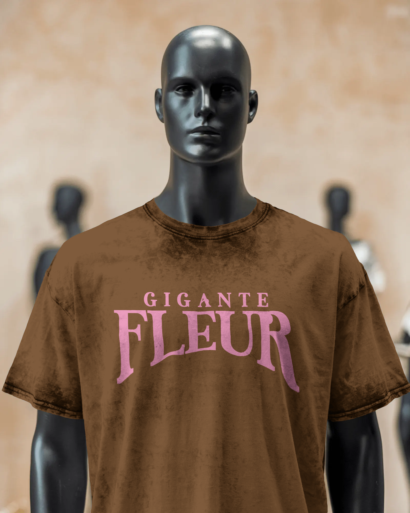 Unisex Acid Washed Oversized Tee