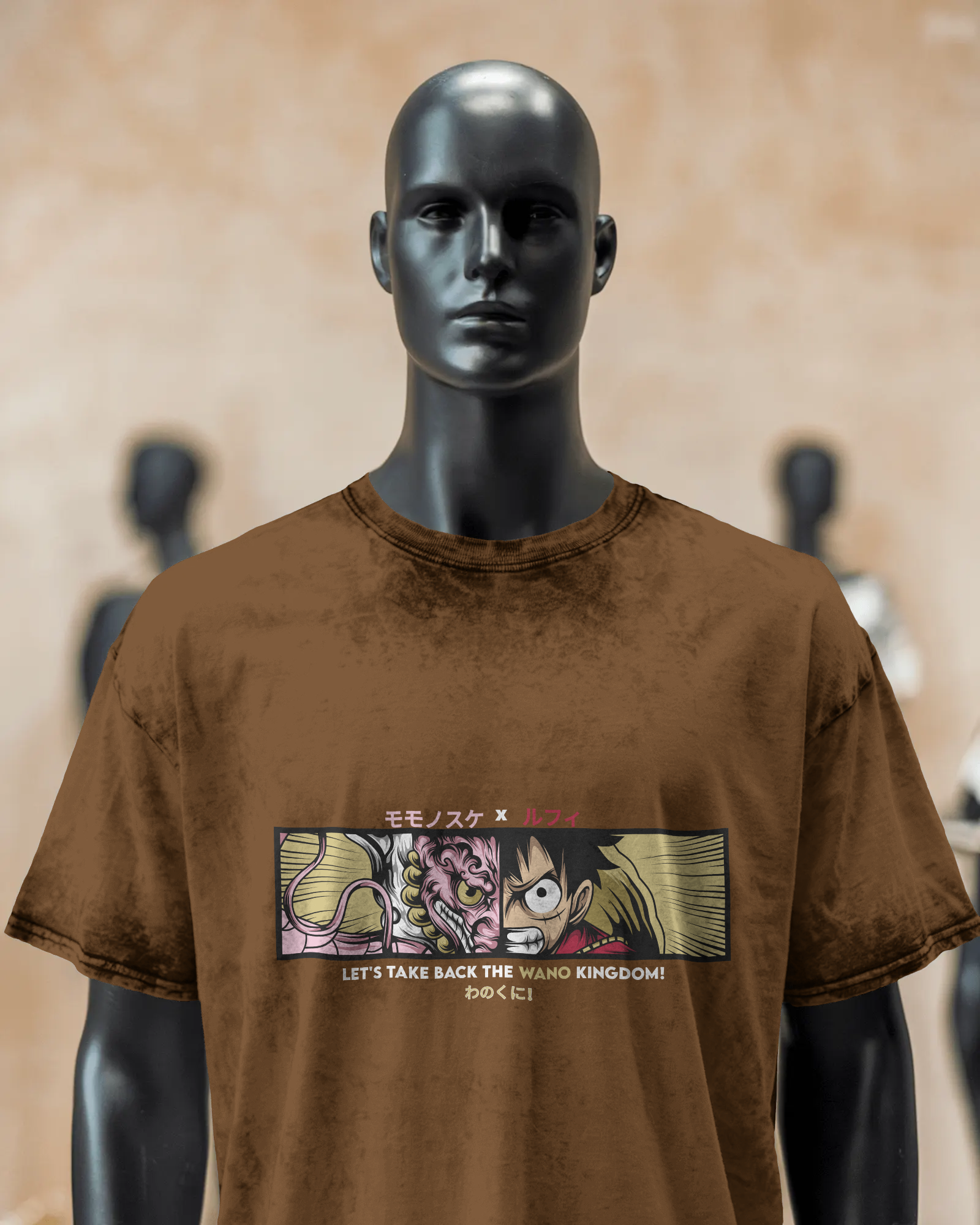 Unisex Acid Washed Oversized Tee