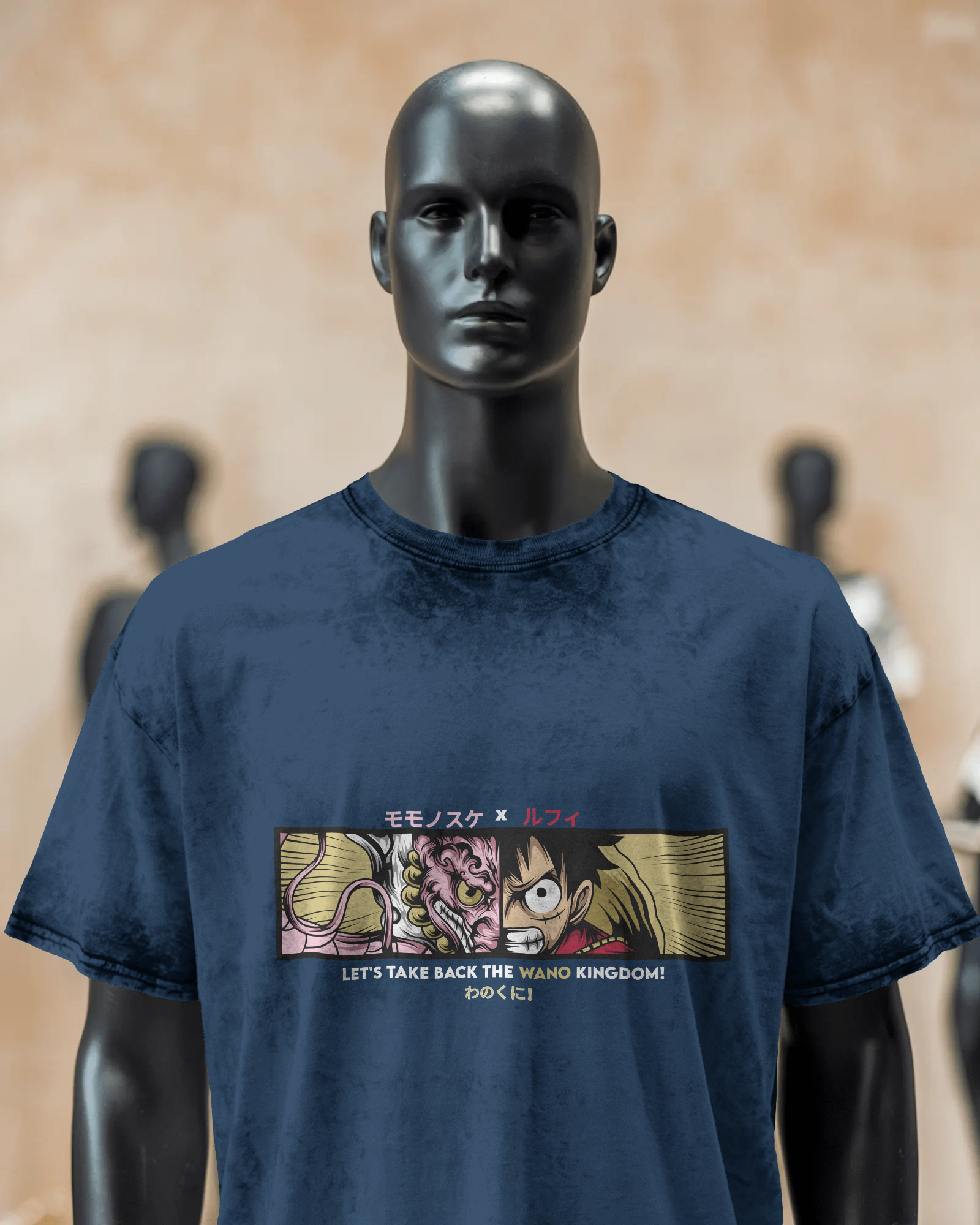 Unisex Acid Washed Oversized Tee