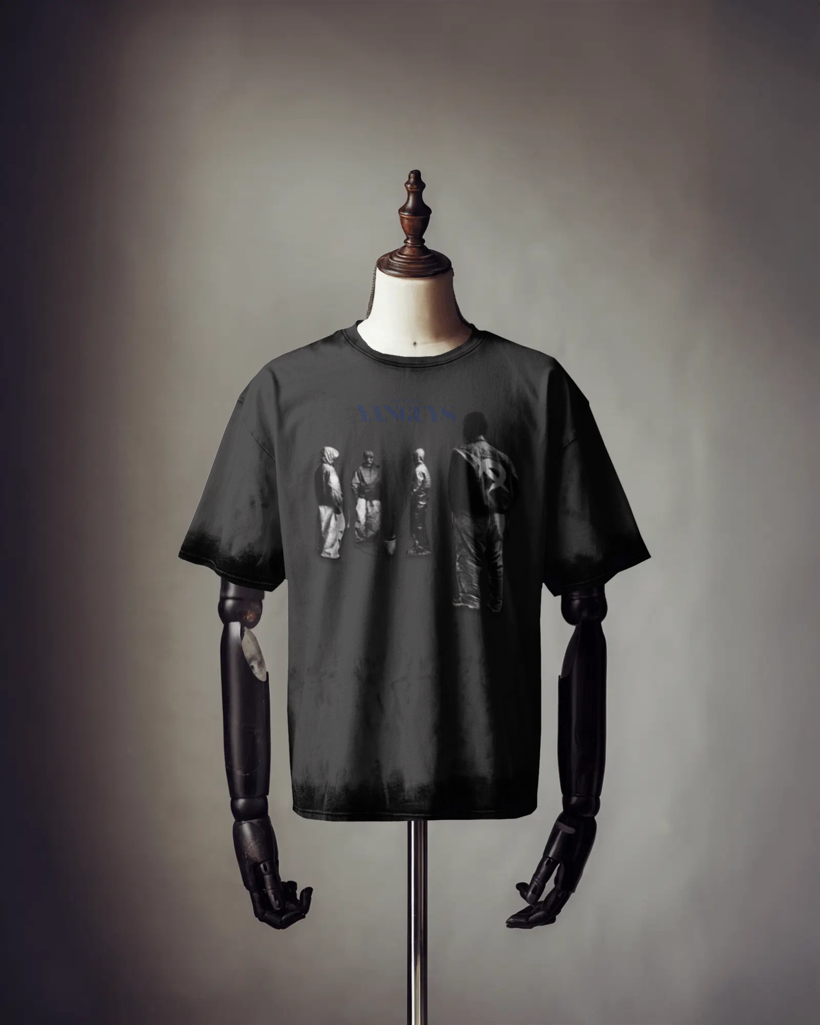 Unisex Acid Washed Oversized Tee