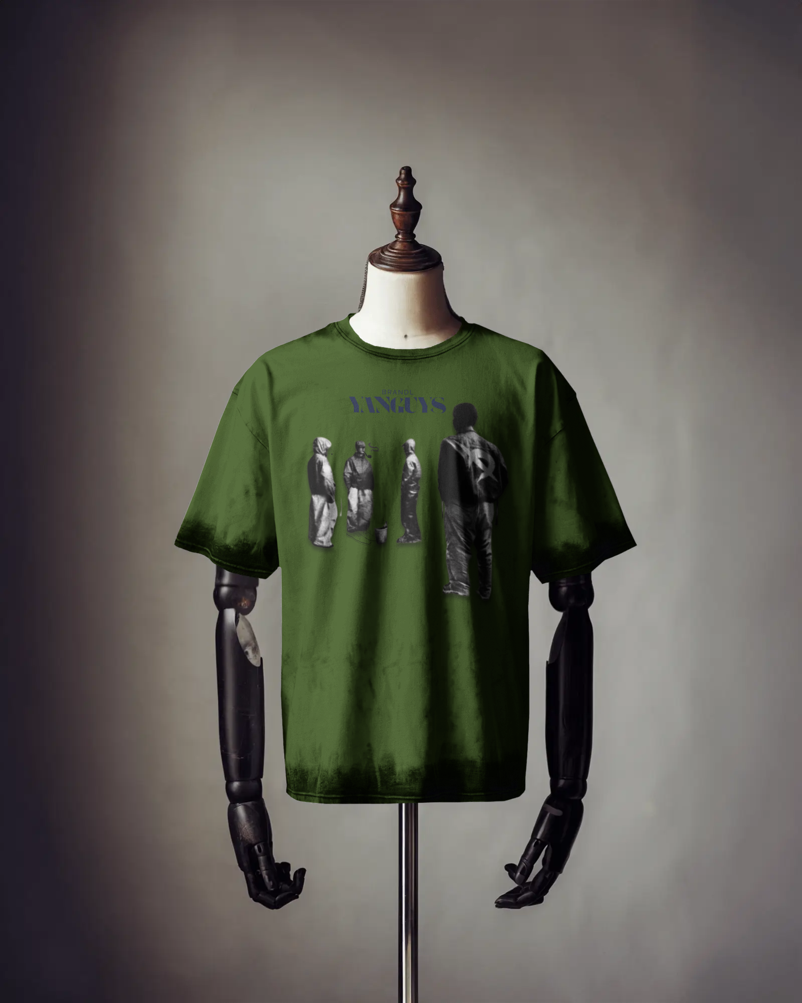 Unisex Acid Washed Oversized Tee