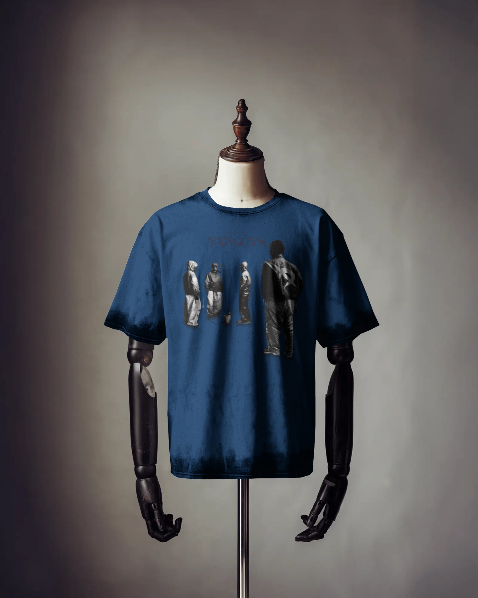 Unisex Acid Washed Oversized Tee