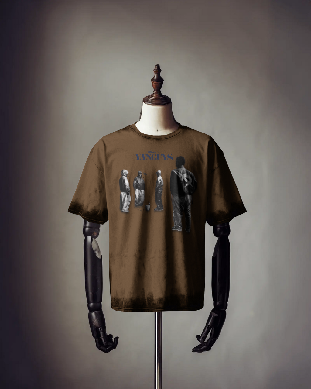 Unisex Acid Washed Oversized Tee