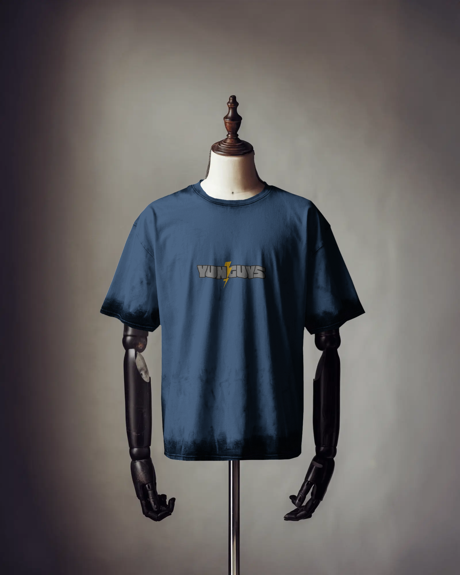 Unisex Acid Washed Oversized Tee