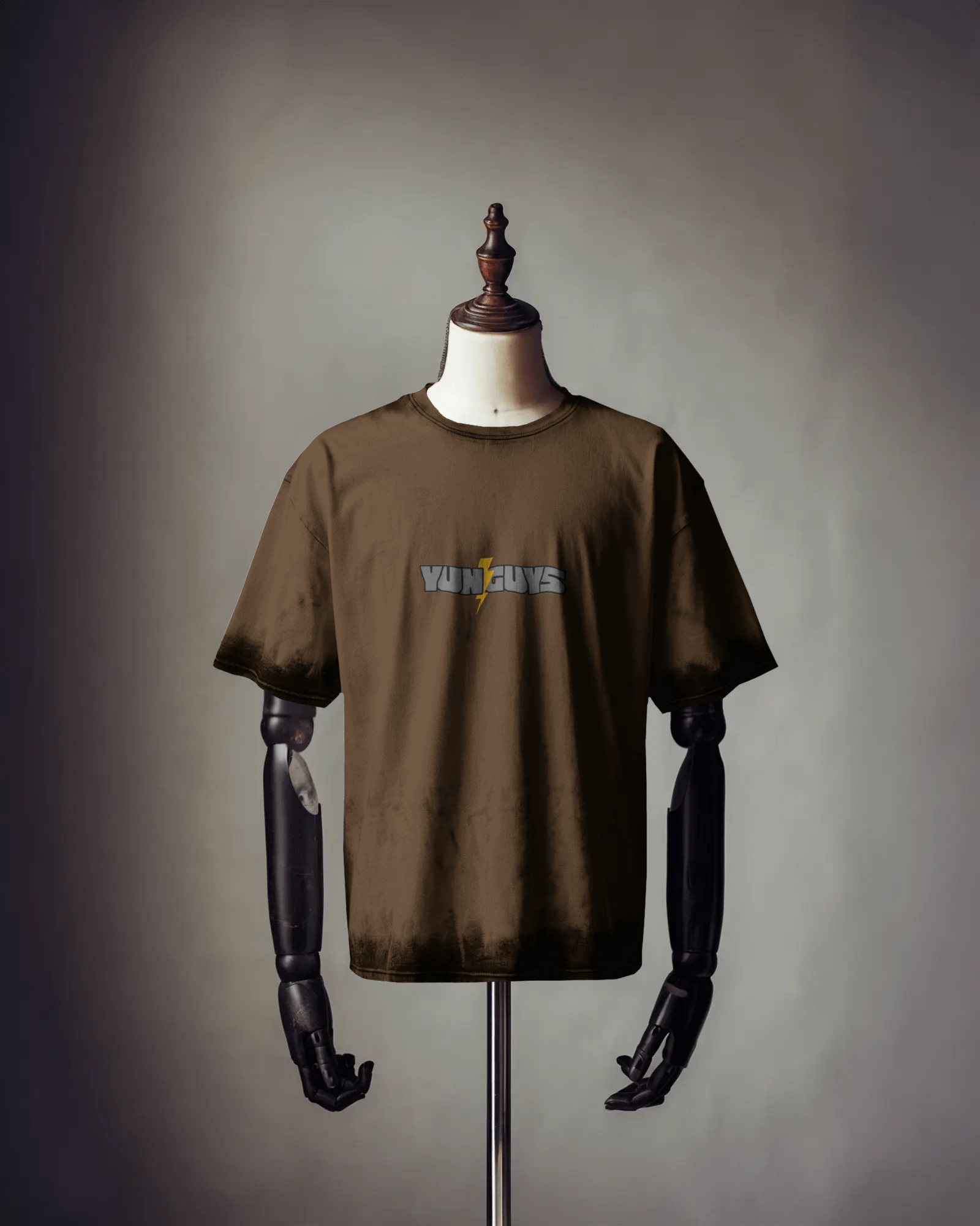 Unisex Acid Washed Oversized Tee