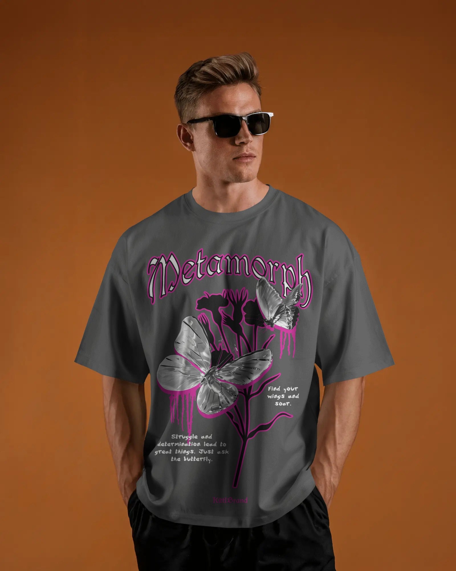 100% prermium cotton graphics oversize tee