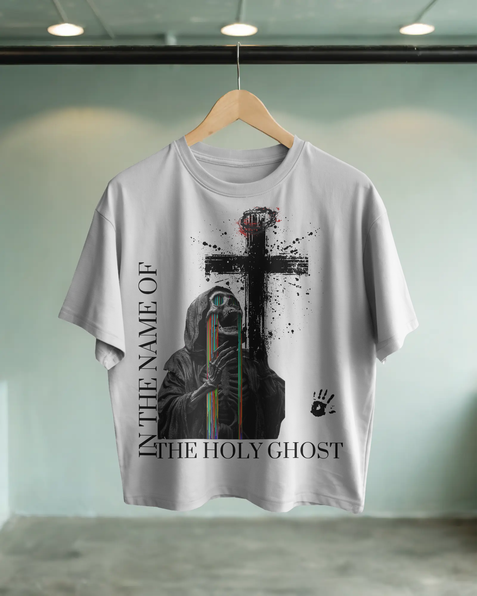100% premium cotton graphics oversize tee