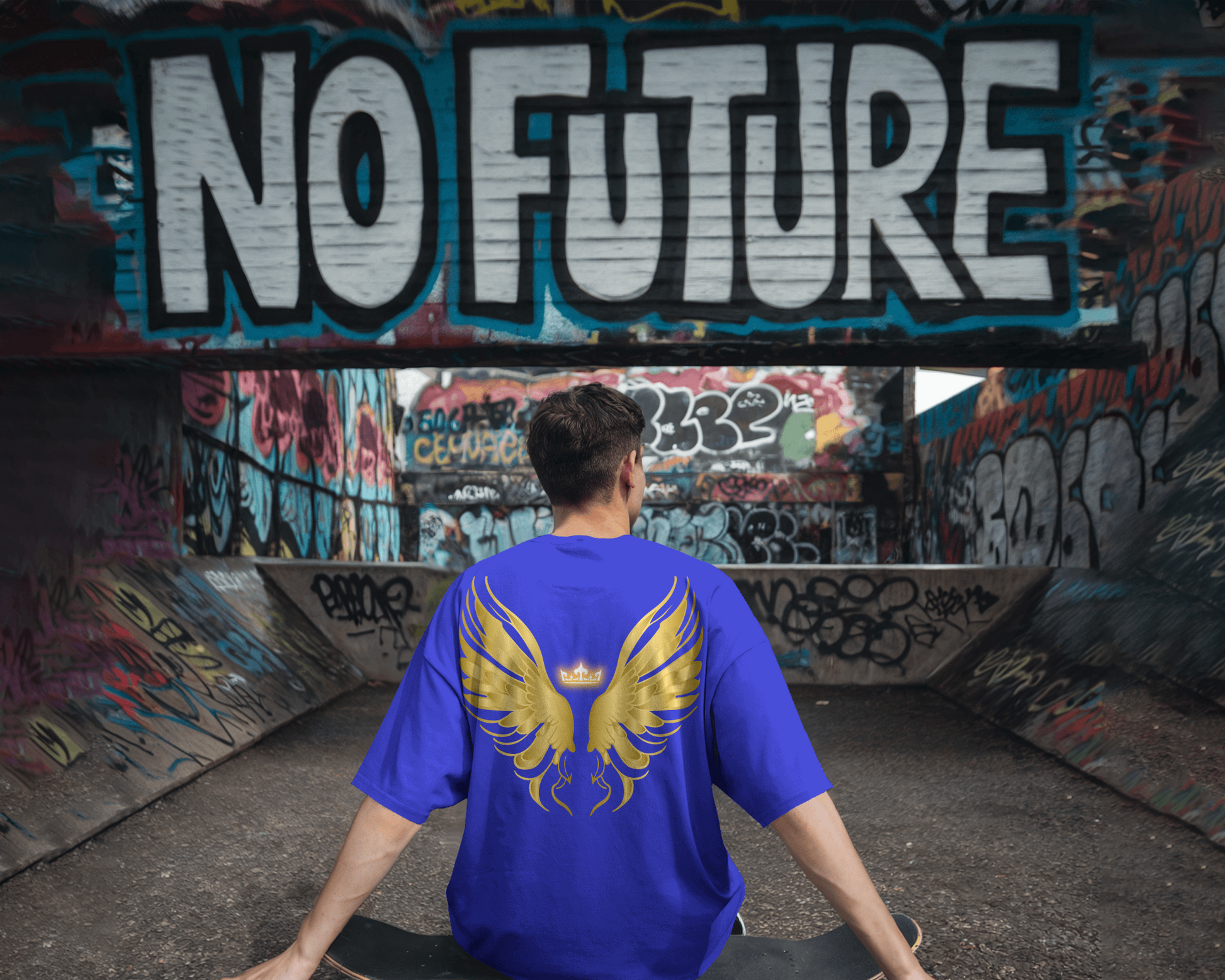 100% premium acid wash oversize tee
