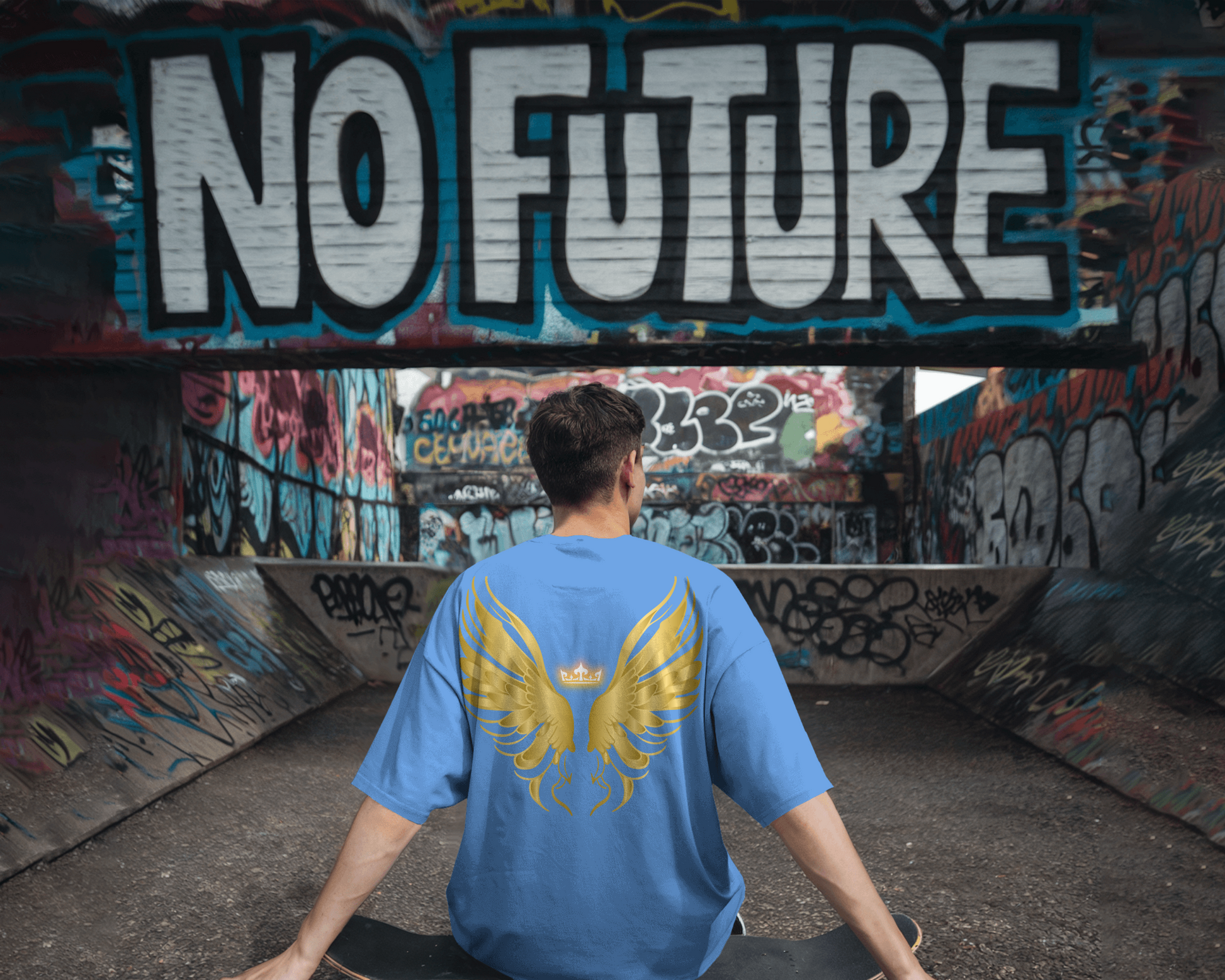 100% premium acid wash oversize tee