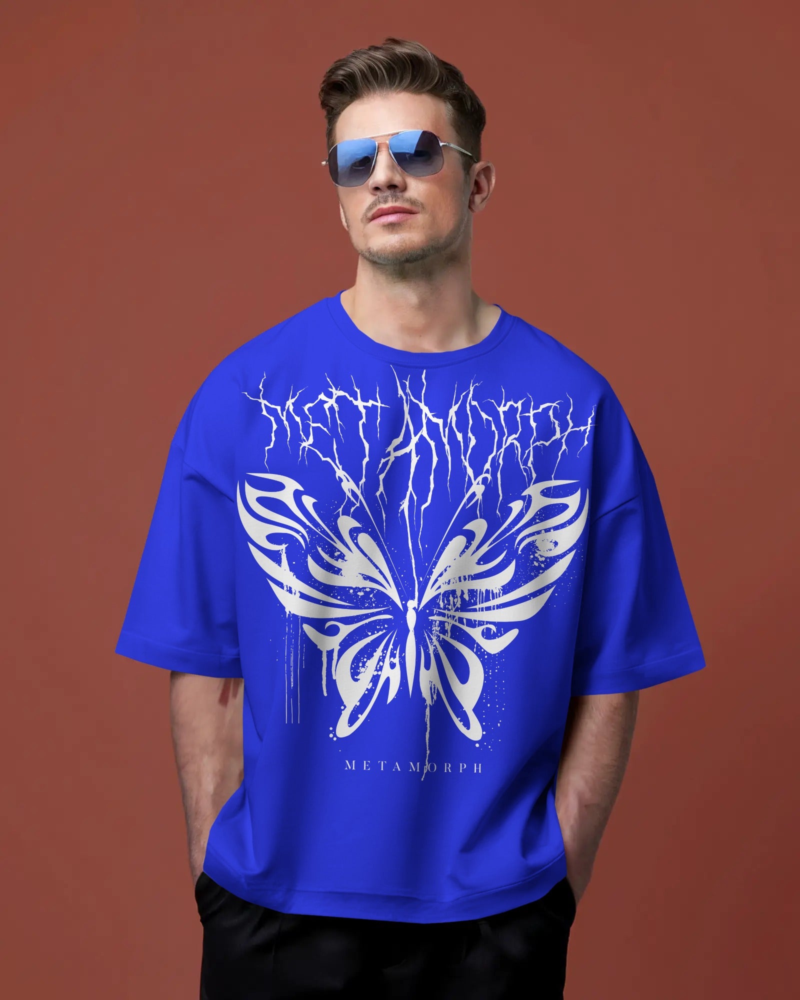 100% premium cotton graphics oversize tee