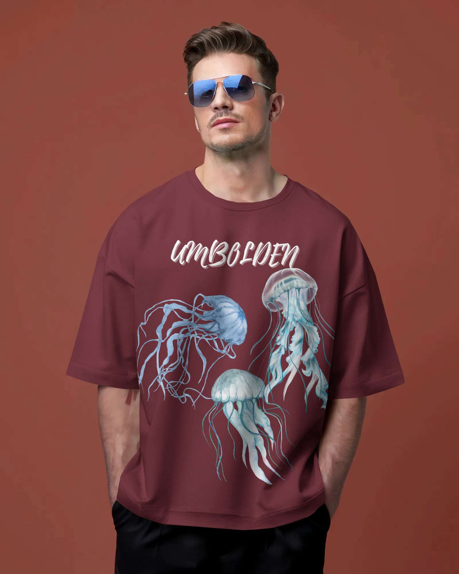 100% premium cotton graphics oversize tee