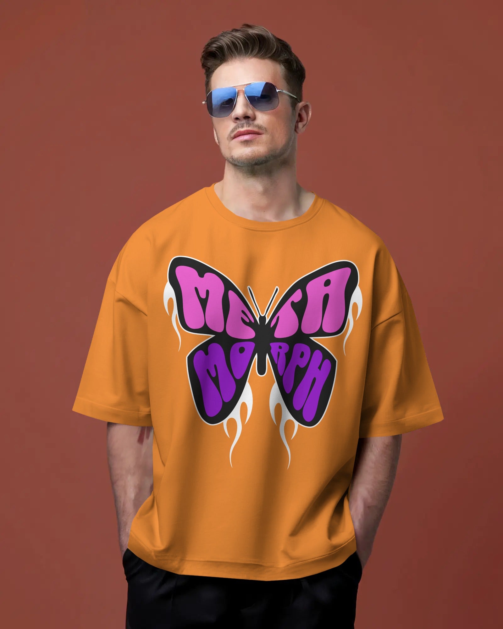 100% premium cotton graphics oversize tee
