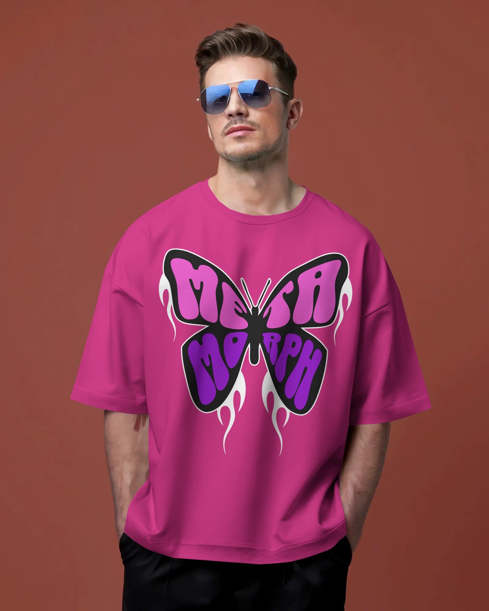 100% premium cotton graphics oversize tee