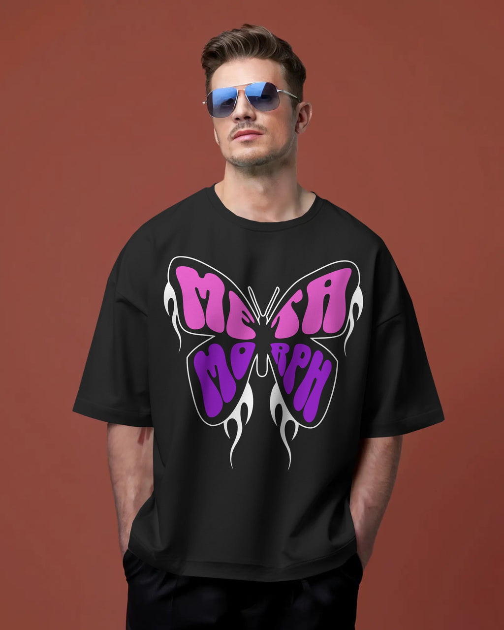 100% premium cotton graphics oversize tee