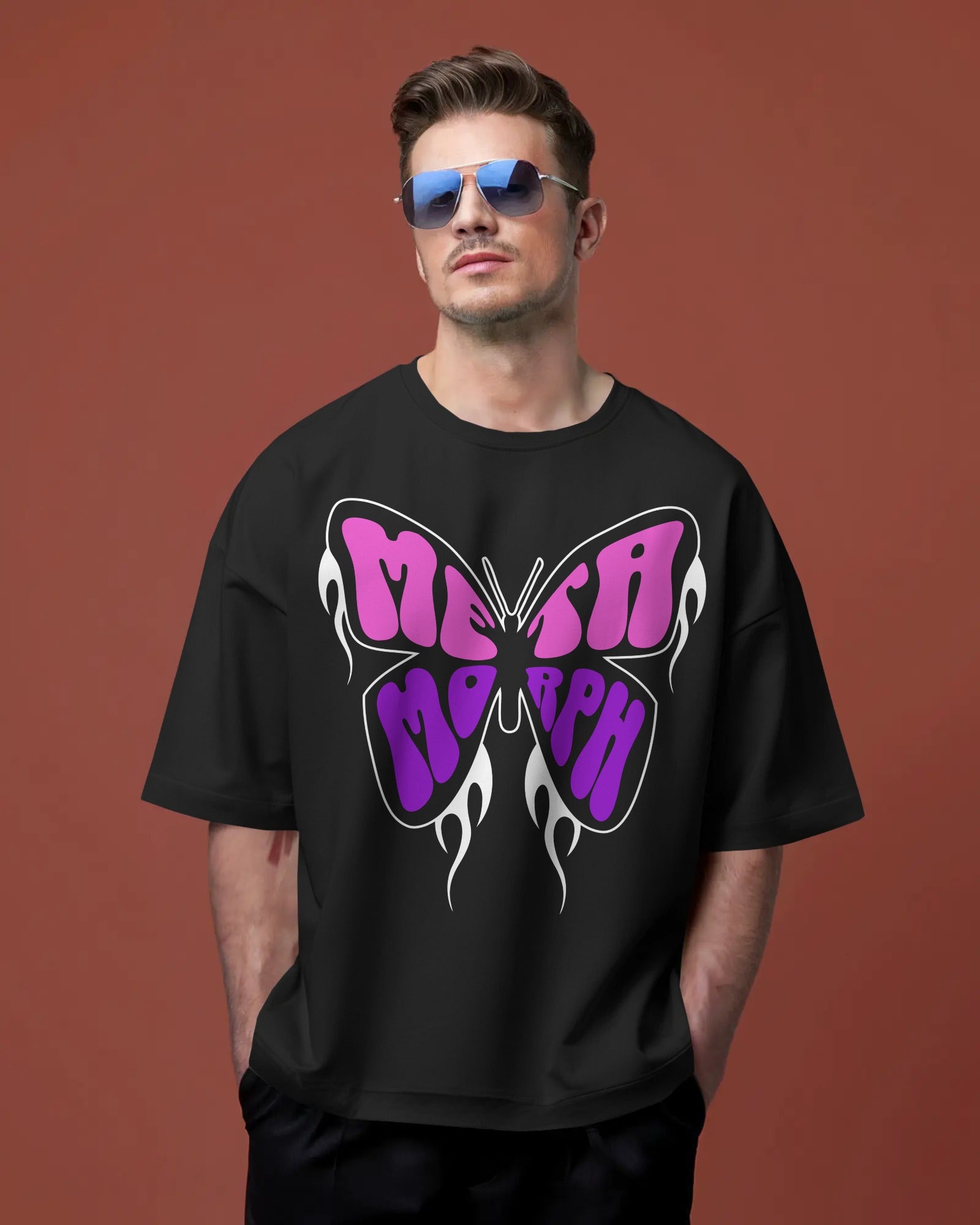 100% premium cotton graphics oversize tee