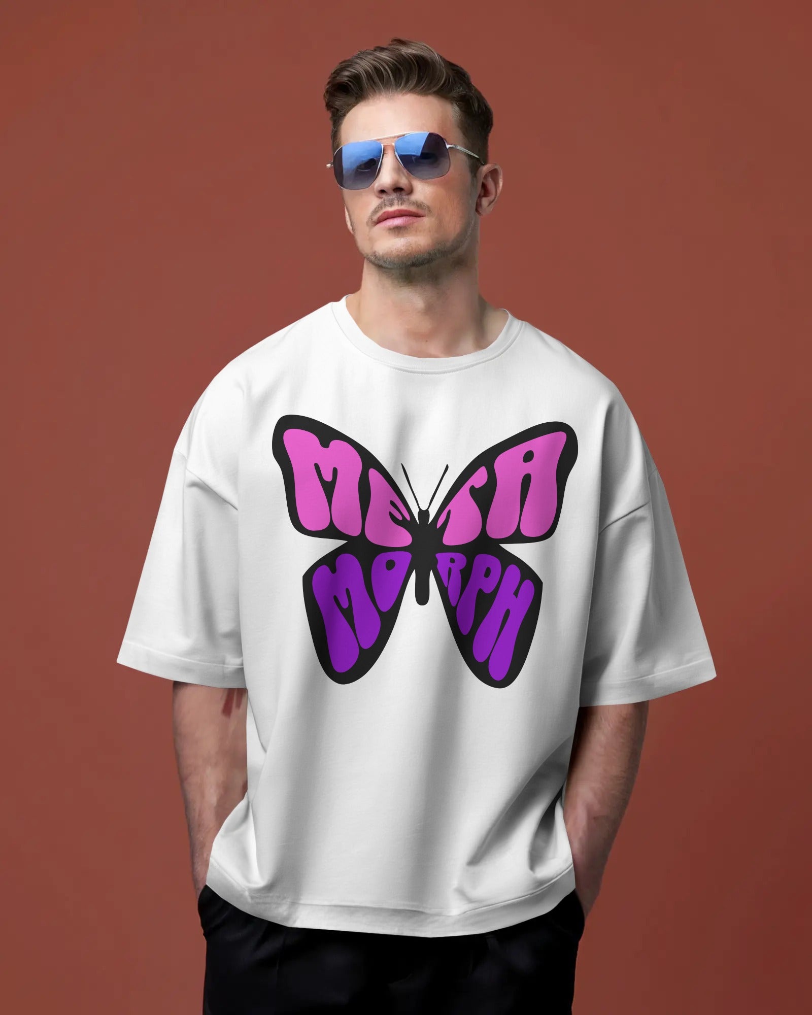 100% premium cotton graphics oversize tee