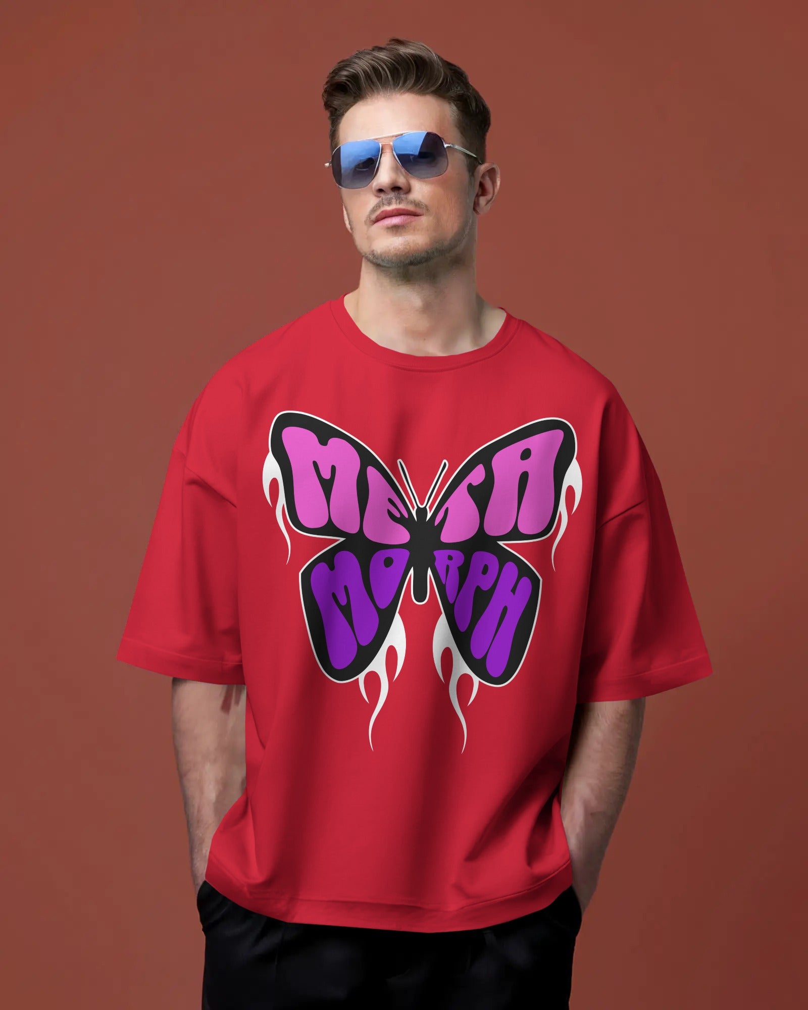 100% premium cotton graphics oversize tee