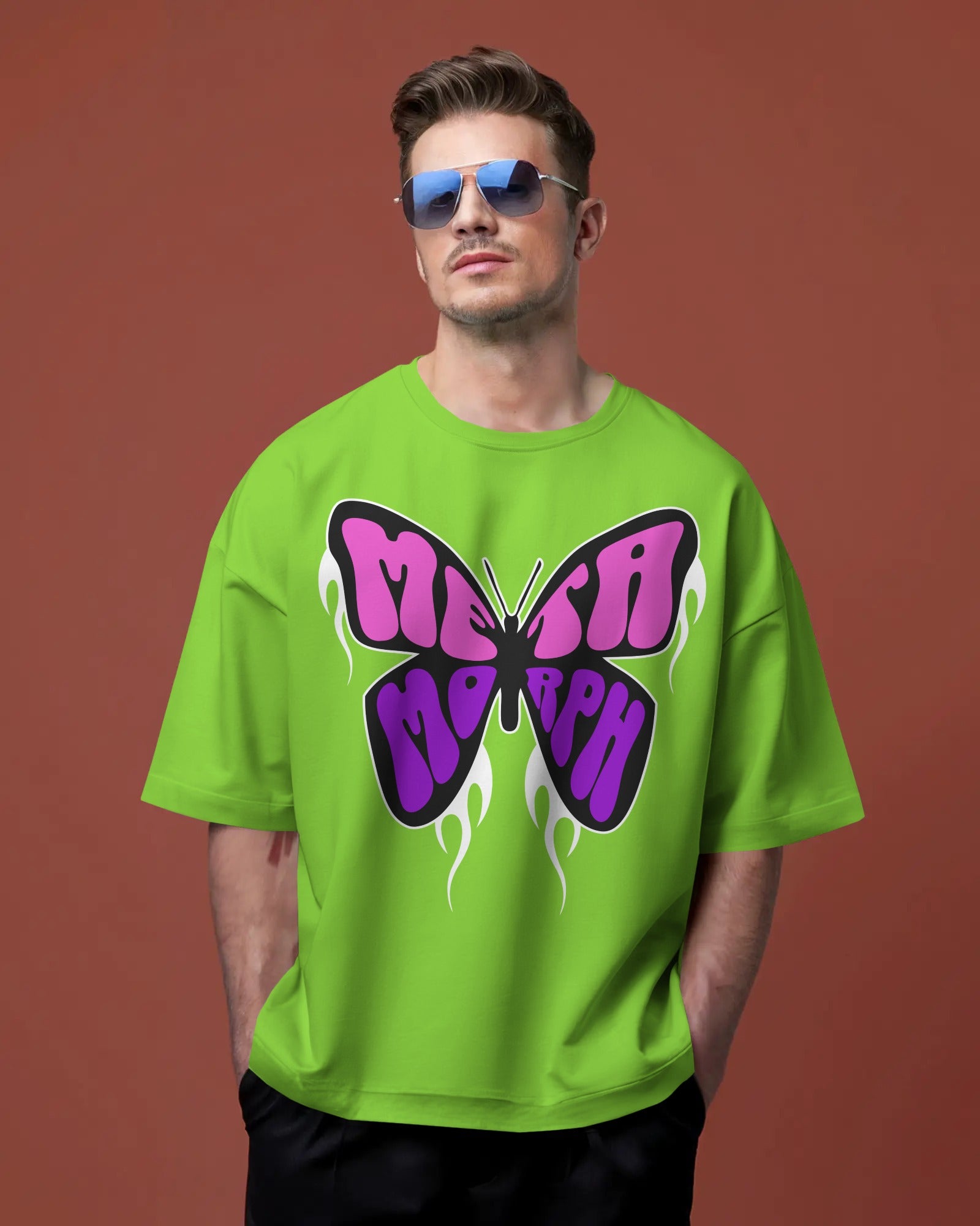 100% premium cotton graphics oversize tee