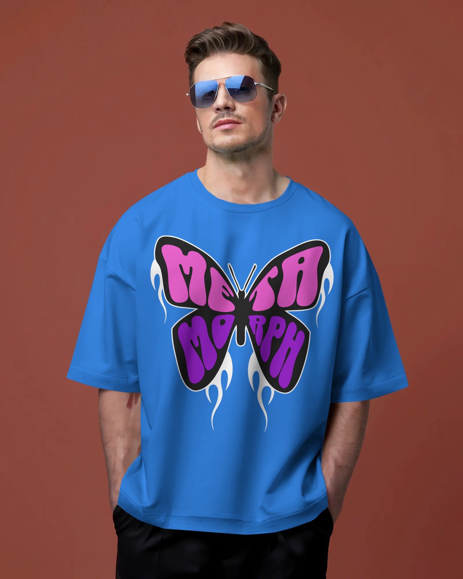 100% premium cotton graphics oversize tee