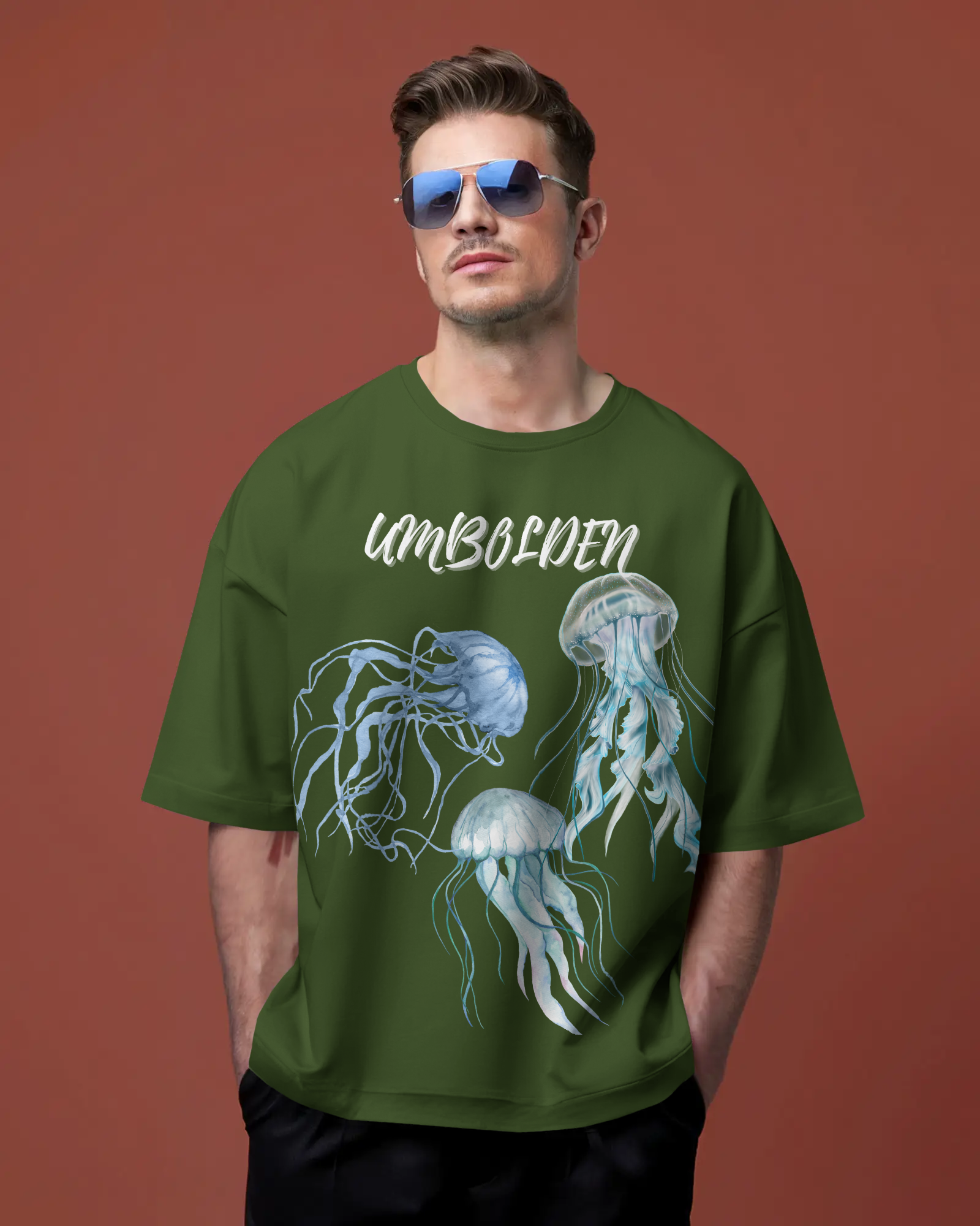 100% premium cotton graphics oversize tee