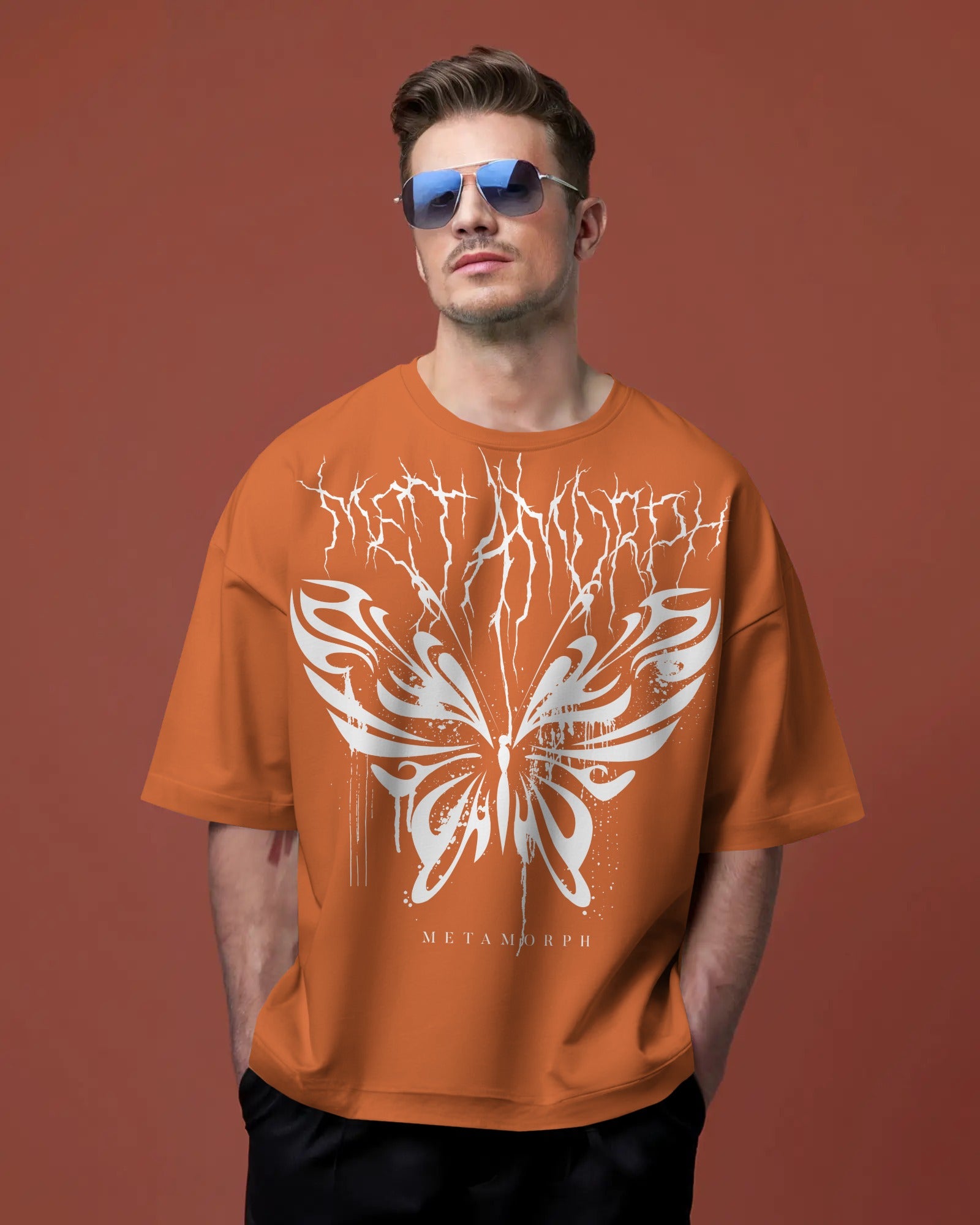 100% premium cotton graphics oversize tee