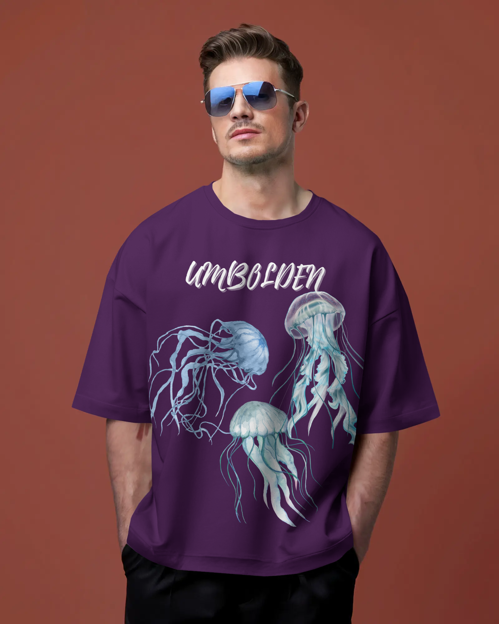 100% premium cotton graphics oversize tee