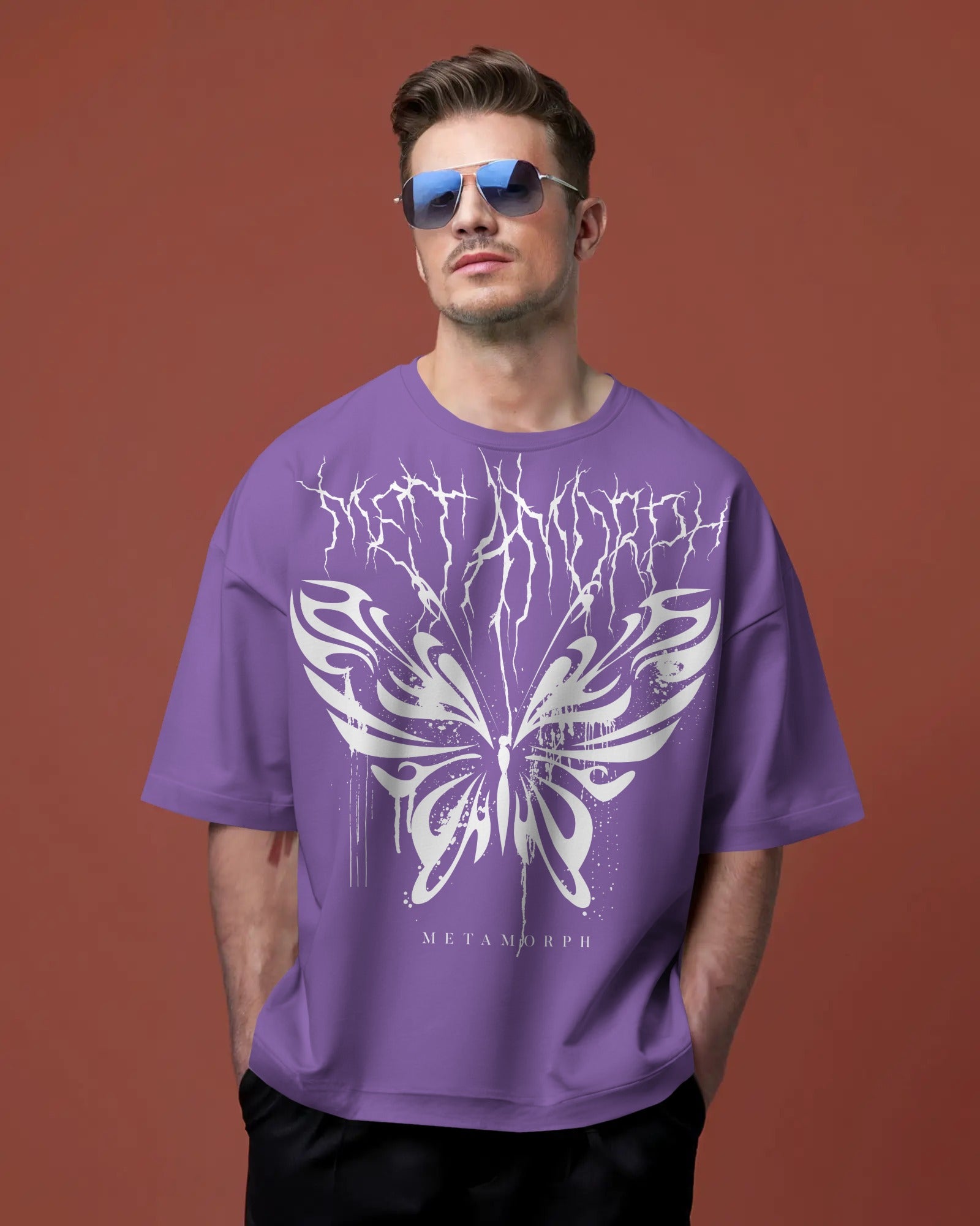 100% premium cotton graphics oversize tee