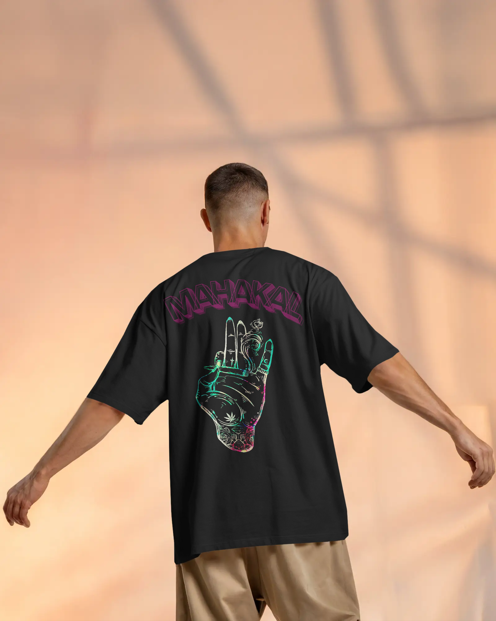 100% premium graphics oversize tee