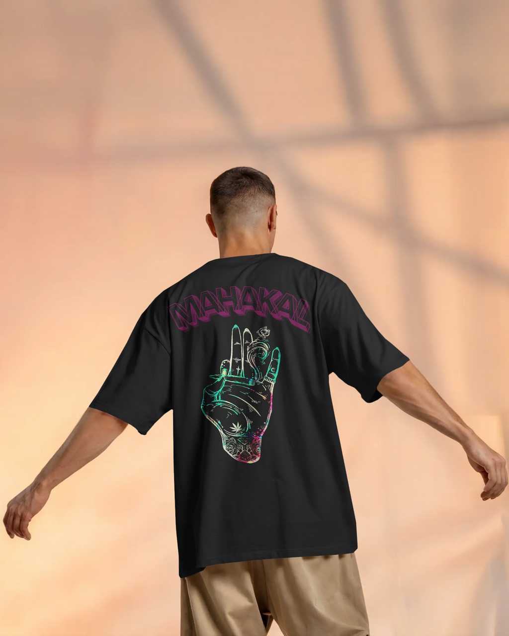 100% premium graphics oversize tee