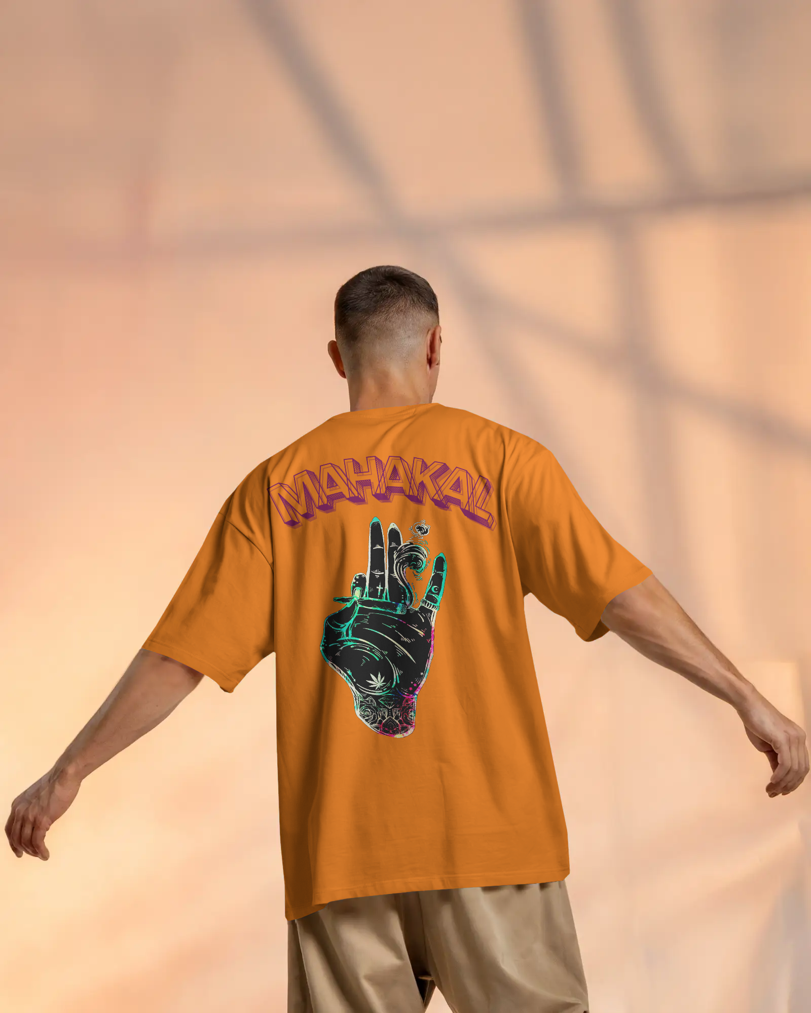 100% premium graphics oversize tee