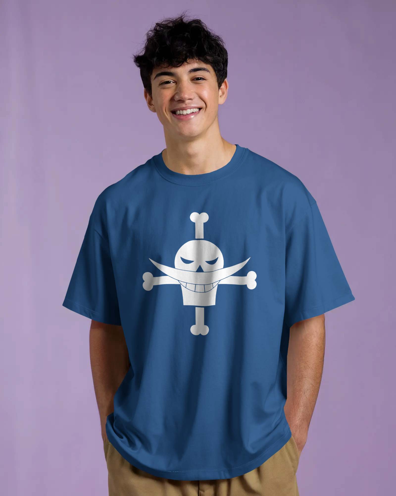 100% premium anime oversize tee