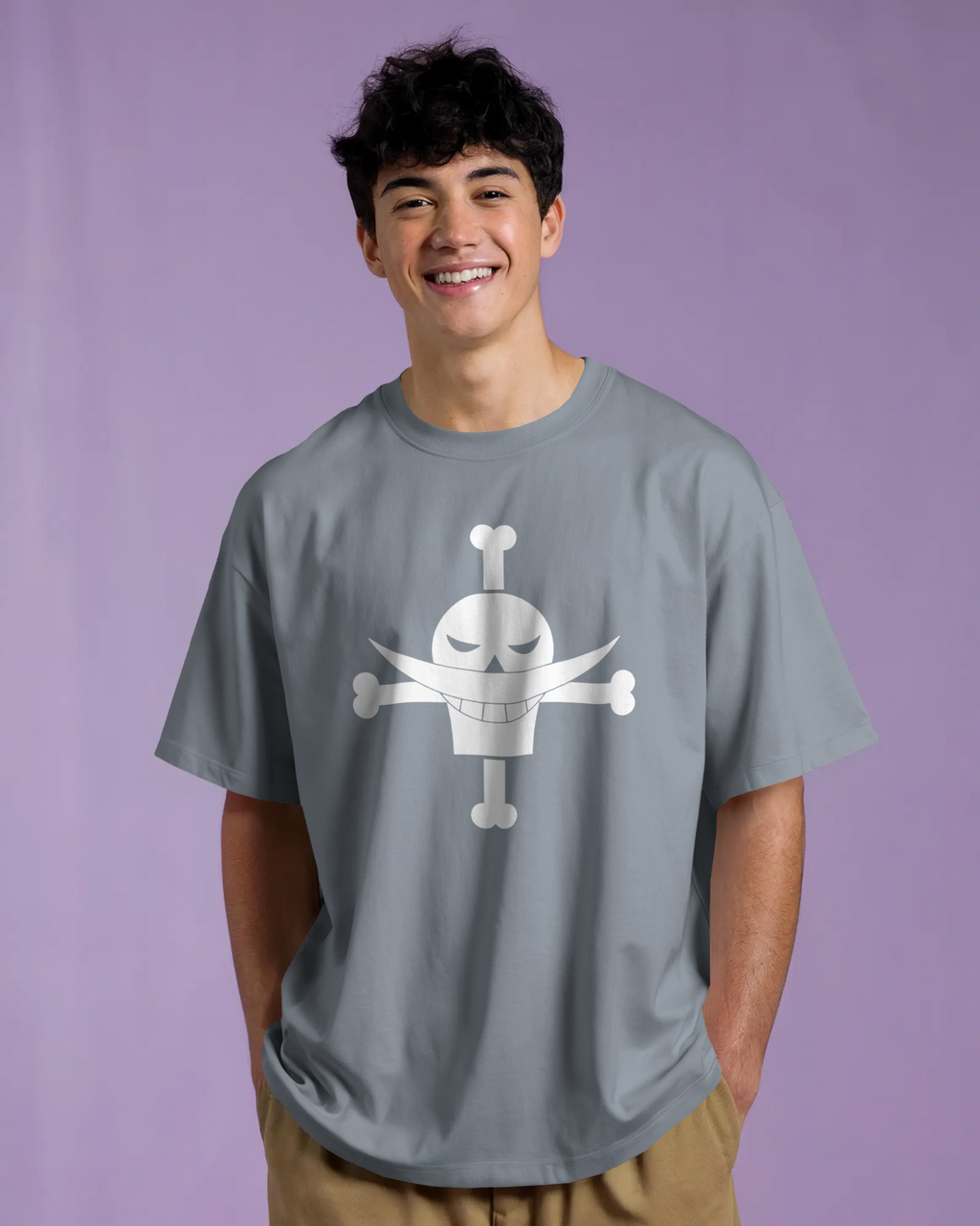 100% premium anime oversize tee