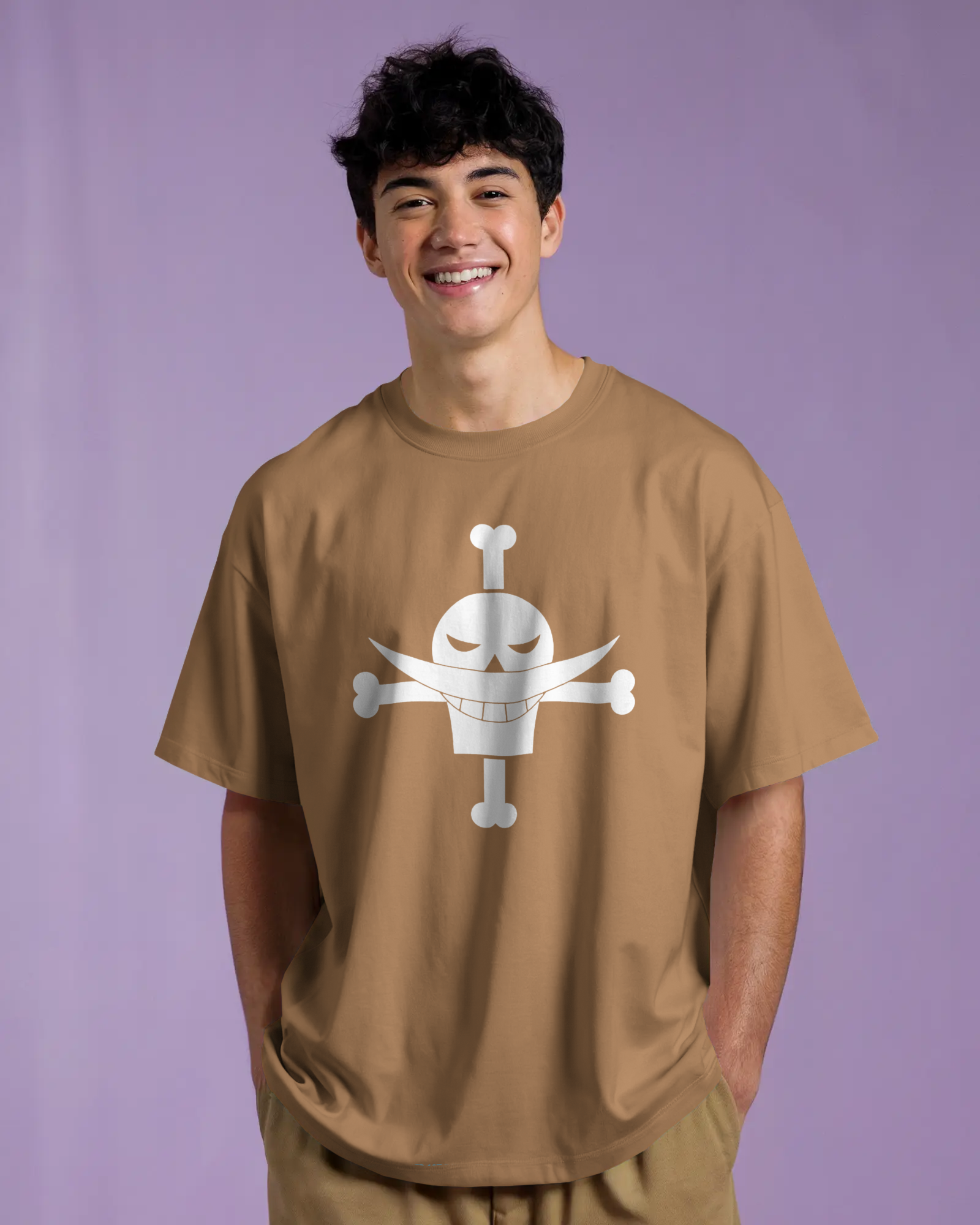 100% premium anime oversize tee