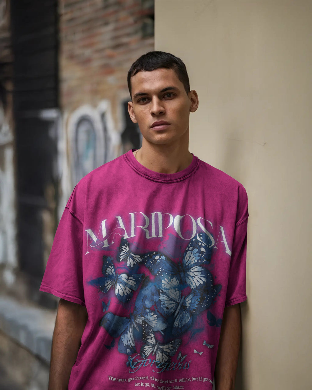 100% premium cotton graphic oversize tee
