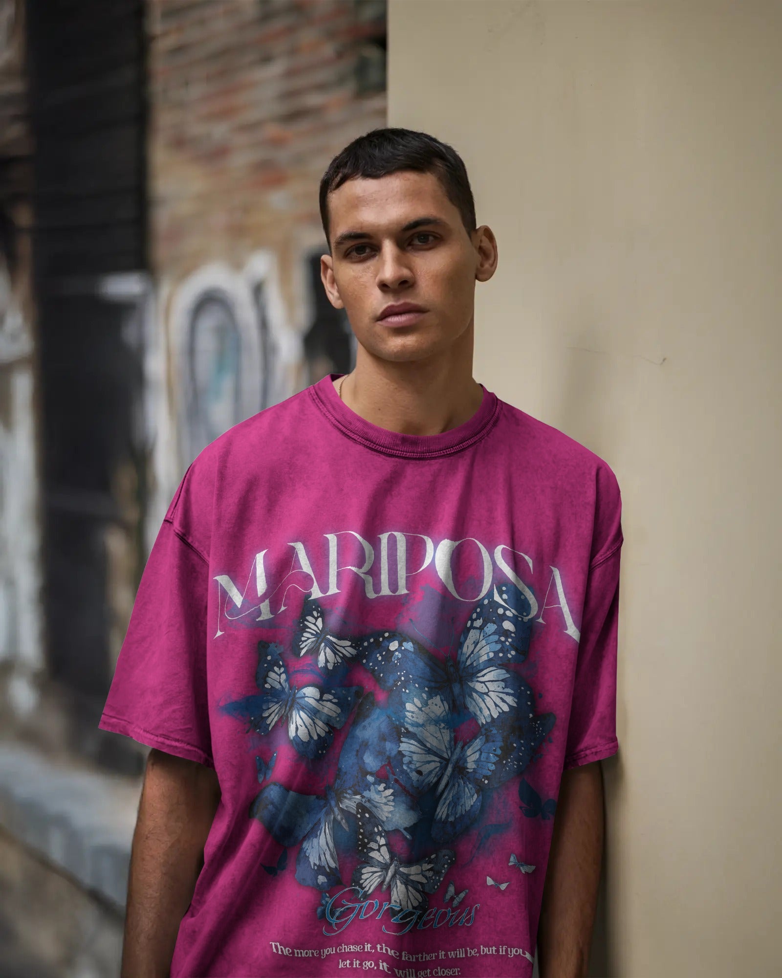 100% premium cotton graphic oversize tee